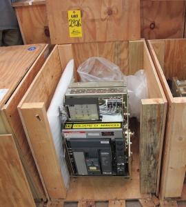 BREAKER, CIRCUIT, 600 FRAME AMP RATING, MASTERPACT NT 08N1 KIND, 3 POLE, 480 VOLT RATING SQUARE D DIRECT REPLACEMENT FOR NSR-EQ ABB K-600S ENVIRONMENTALLY QUALIFIED (EQ) FOR PENETRATION AREA (REFER TO EQDP M-85123) INCLUDES ONE NEW 18" DOOR, MOUNTS USING EXISTING HINGES > CONTINUOUS CURRENT: 600A > INTERRUPTING RATING: 30KA @ 535 VAC > 125VDC OPERATED > RMS 2002 NTC SOLID STATE, PART # NLI-NT08N1-LISB8-EODC-NSR-EQ-001 (W-44) LOADING & HANDLING FEE $15-